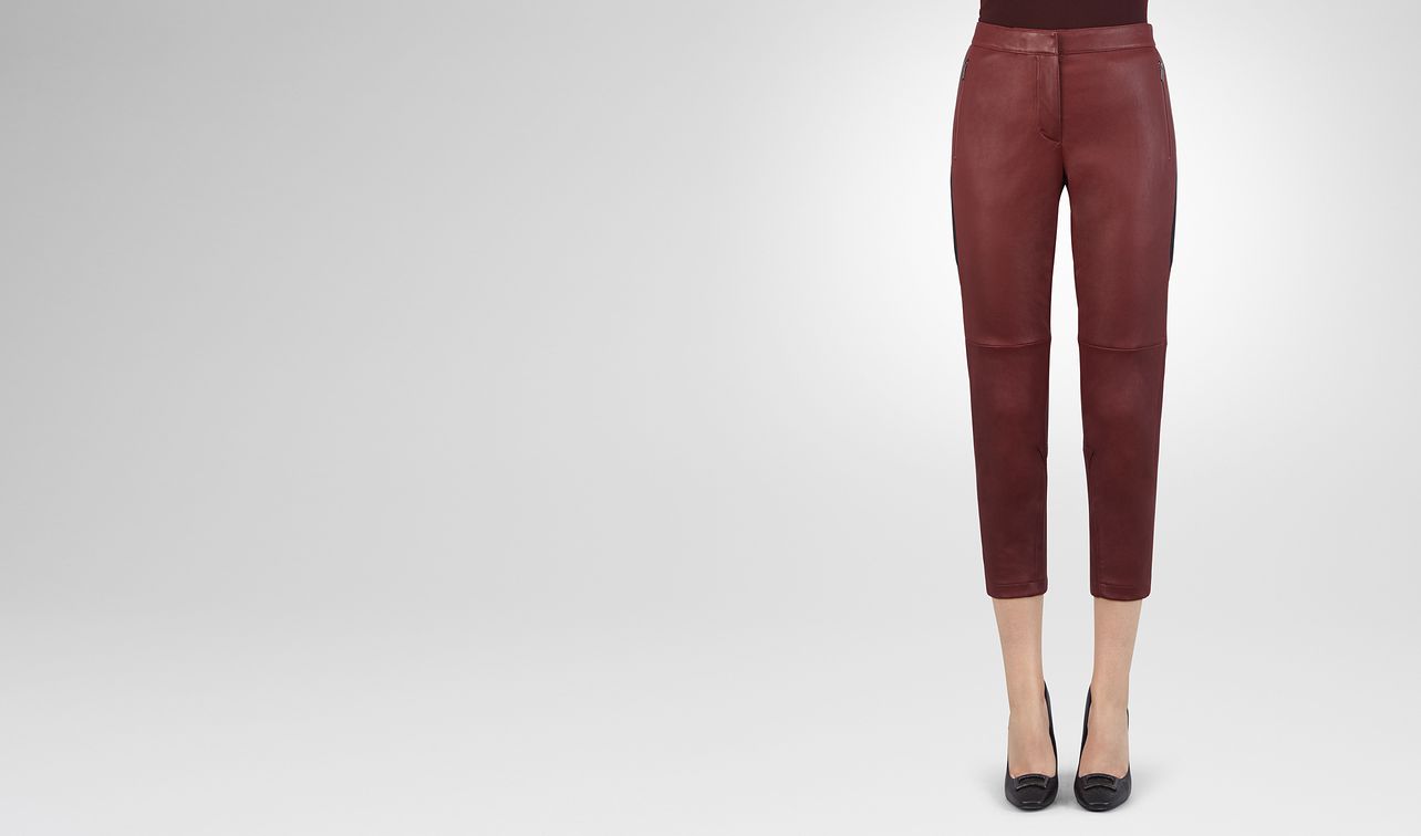 pantalon en agneau gigolo red landing