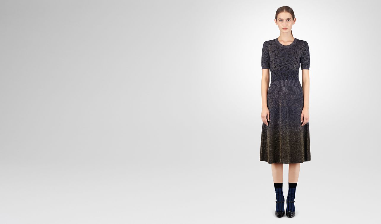 dark cobalt lurex dress landing