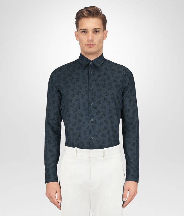 BOTTEGA VENETA DENIM COTTON SHIRT Shirt Man fp