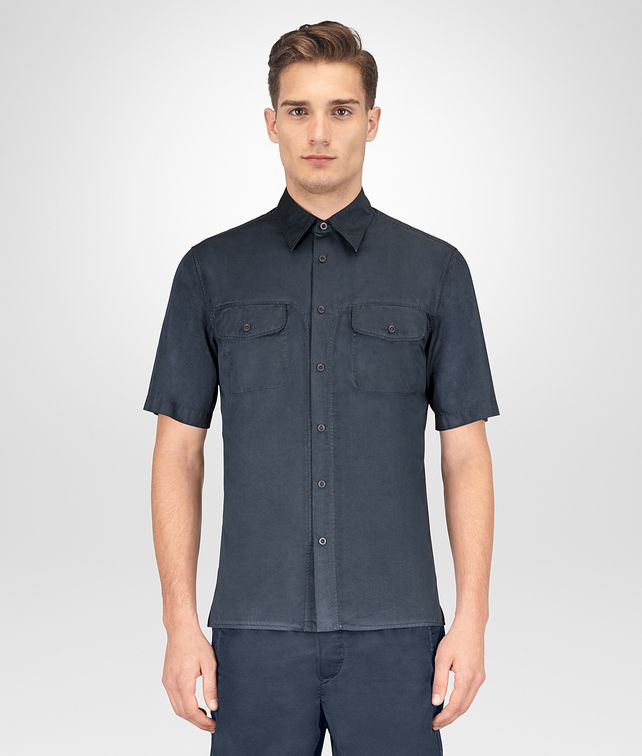 BOTTEGA VENETA DENIM COTTON SHIRT Shirt Man fp