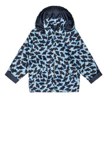 Marni NYLON JACKET WITH ALL-OVER MENPHIS PRINT Man
