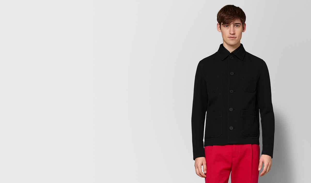 nero cotton jacket landing