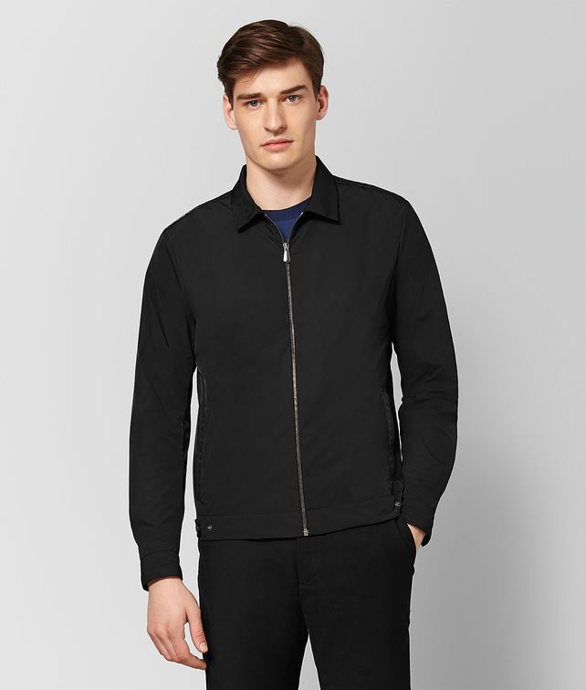 BOTTEGA VENETA NERO POLYESTER JACKET Outerwear and Jacket Man fp