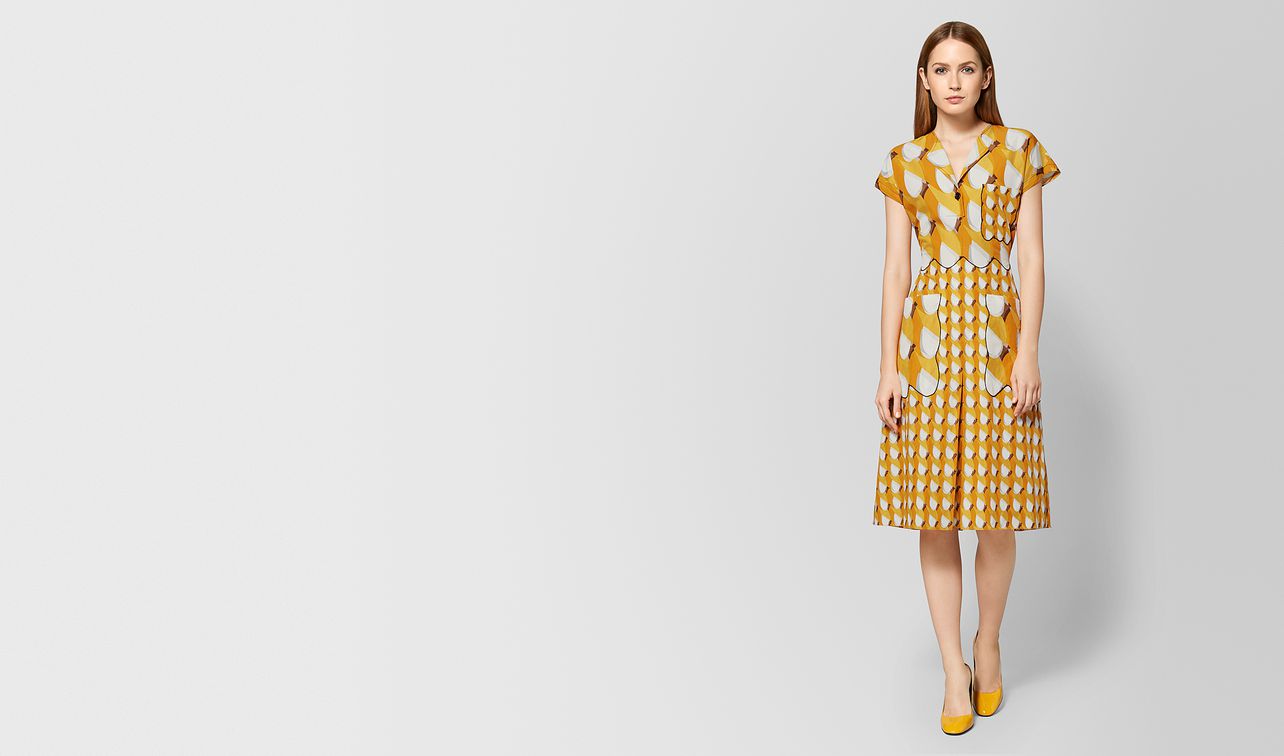 multicolor cotton dress landing