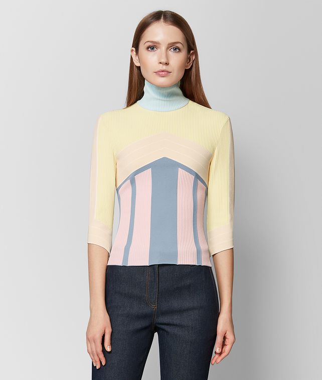 BOTTEGA VENETA ARCTIC VISCOSE SWEATER Knitwear or Top or Shirt Woman fp