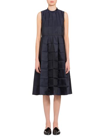 Marni Silk mikado pleated dress Woman