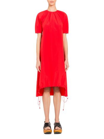 Marni Poplin dress with darts  Woman
