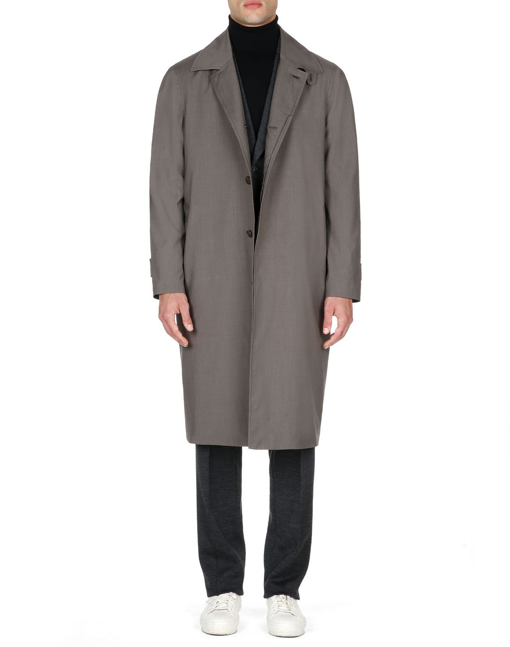 brioni trench coat