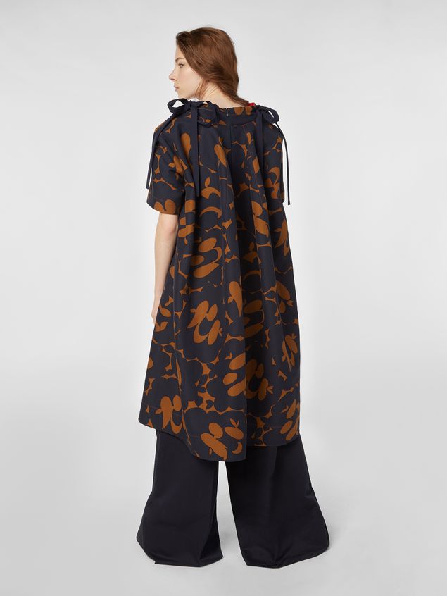 Short Sleeve Dress Marni Dress in cotton cady with Belou print Woman