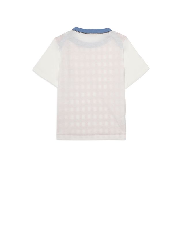 Short Sleeve T-Shirt Marni Raglan t-shirt with Ingrid print on the front Woman