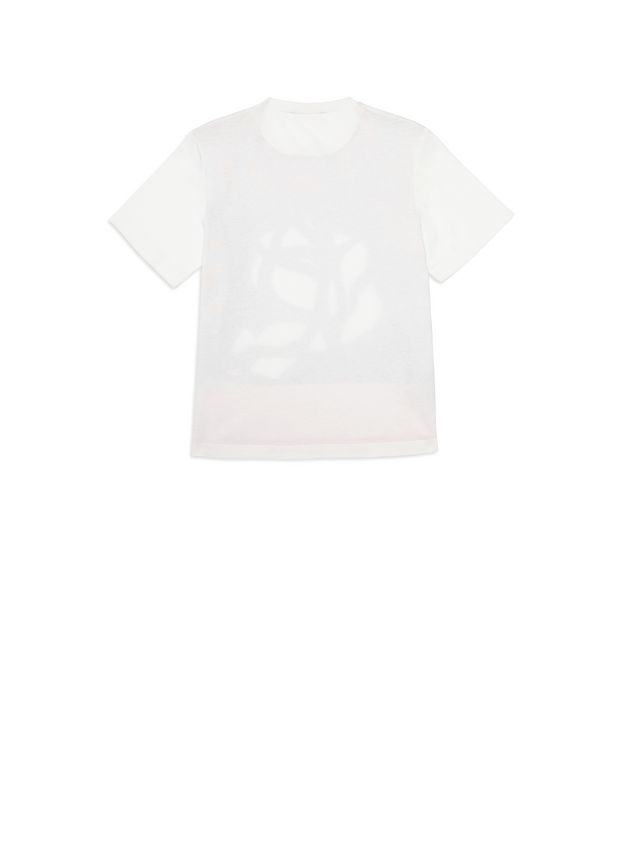 Short Sleeve T-Shirt Marni Cotton T-shirt with Roma Print Woman