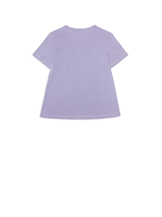 Short Sleeve T-Shirt Marni Cotton t-shirt with contrasting color pocket Woman