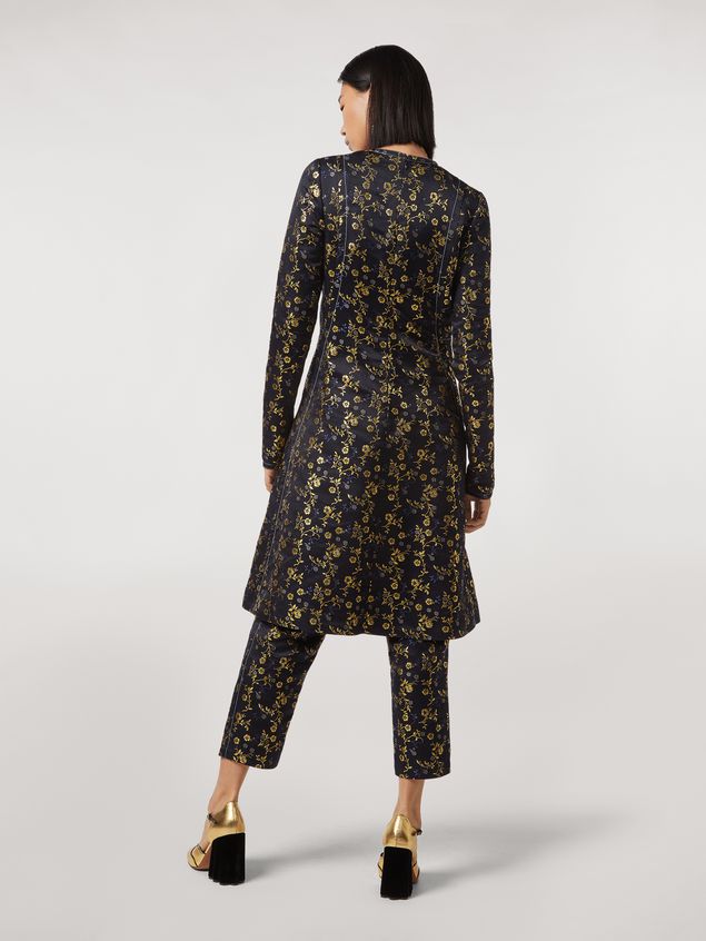 Medium Sleeve Dress Marni Floral jacquard crewneck dress Woman