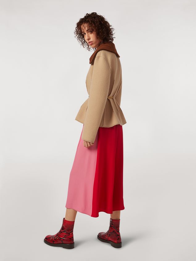 Jacket Marni Felted wool twill jacket with shawl collar Woman