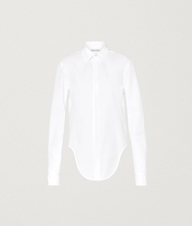 BOTTEGA VENETA SHIRT IN COTTON POPLIN Knitwear or Top or Shirt Woman fp