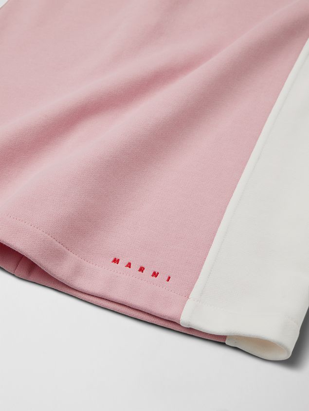 Short Sleeve Dress Marni PUFF SLEEVE COTTON FLEECE COLOR BLOCK DRESS
Woman