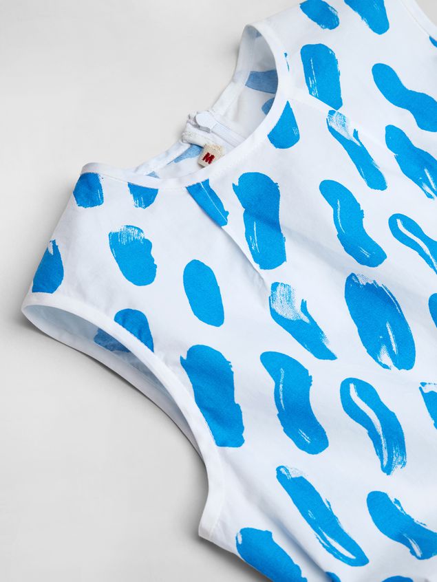 Sleeveless Dress Marni COTTON POPLIN DRESS GEA PRINT Woman