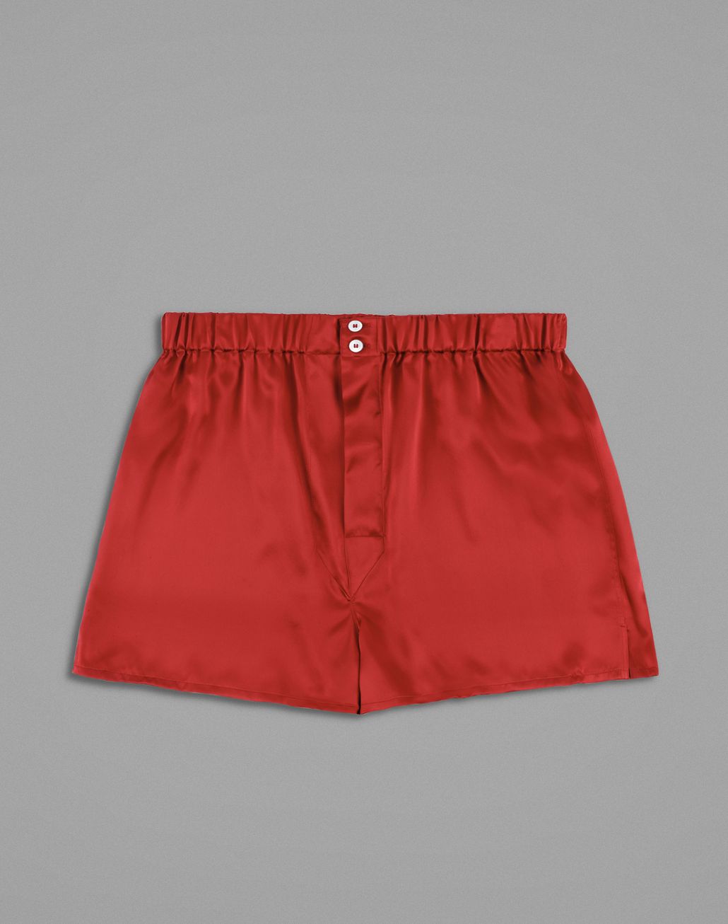 mens red silk boxer shorts