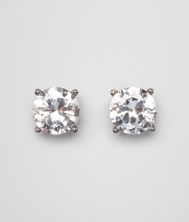 Bottega Veneta Earrings In Silver And Stones Bottega Veneta Earrings In Silver And Stones Pickupinshipping Info