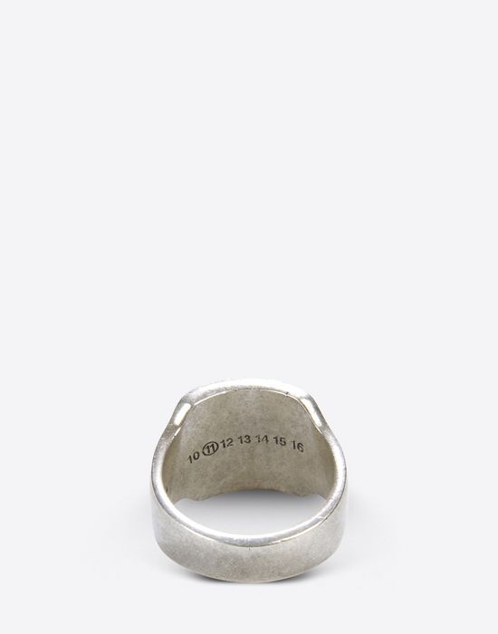 Maison Margiela Silver'AG Element' Ring Men | Online Official Store