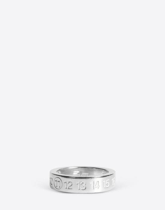 Maison Margiela Thick Silver Ring Men