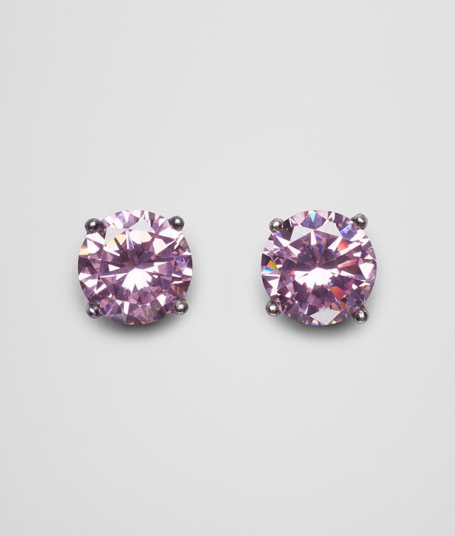 Bottega Veneta Earrings In Silver And Mallow Stones Bottega Veneta Earrings In Silver And Mallow Stones Pickupinshipping Info