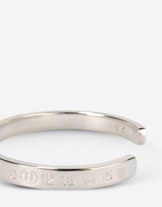Maison Margiela Thin Silver Cuff Men Online Maison Margiela 11 Thin Silver Cuff Bracelet Pickupinshippingnotguaranteed Info