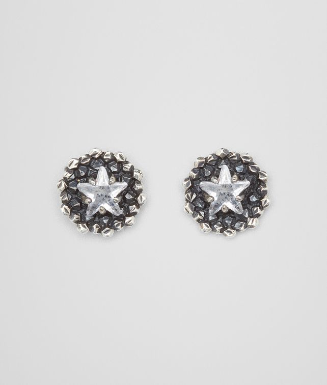 Bottega Veneta Earrings In Sterling Silver Naturale Argento Bottega Veneta Earrings In Sterling Silver Naturale Argento Cubic Zirconia Pickupinshipping Info