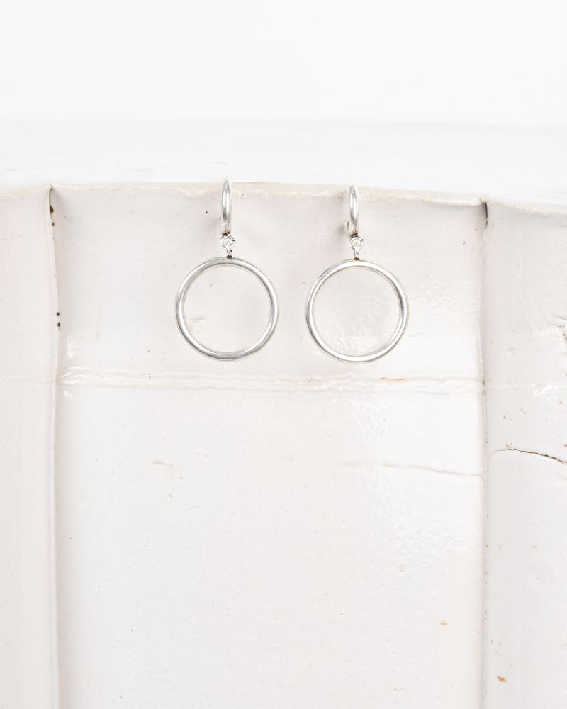 Isabel Marant Earrings Women Official Online Nirvana Silver Plated Hoops Isabel Marant