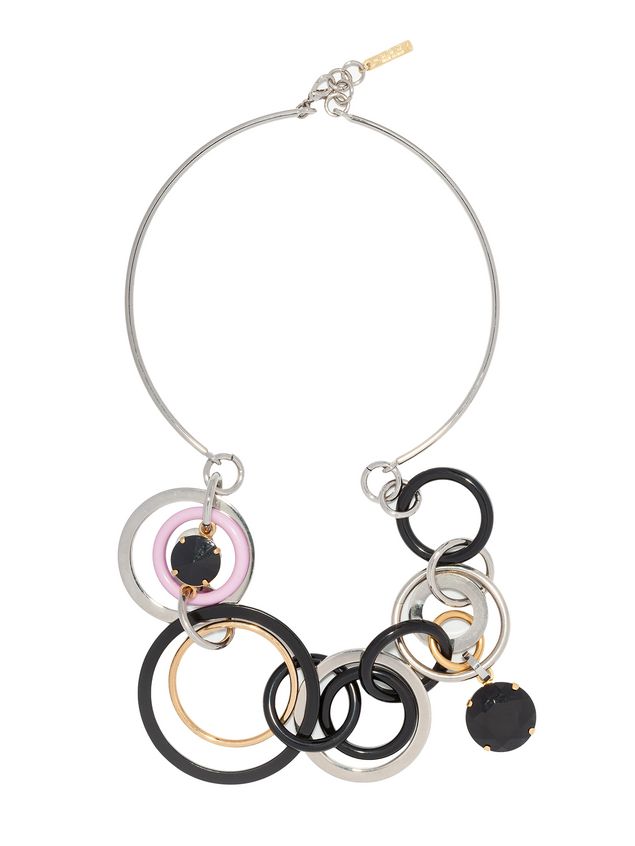 Fixed Necklace In Brass ‎ from the Marni ‎Fall Winter 2018 ‎ collection