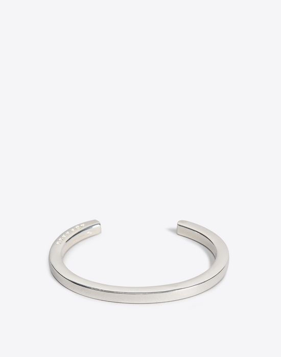 Maison Margiela Slip On Silver Bracelet Women Maison Margiela Slip On Silver Bracelet Pickupinshipping Info