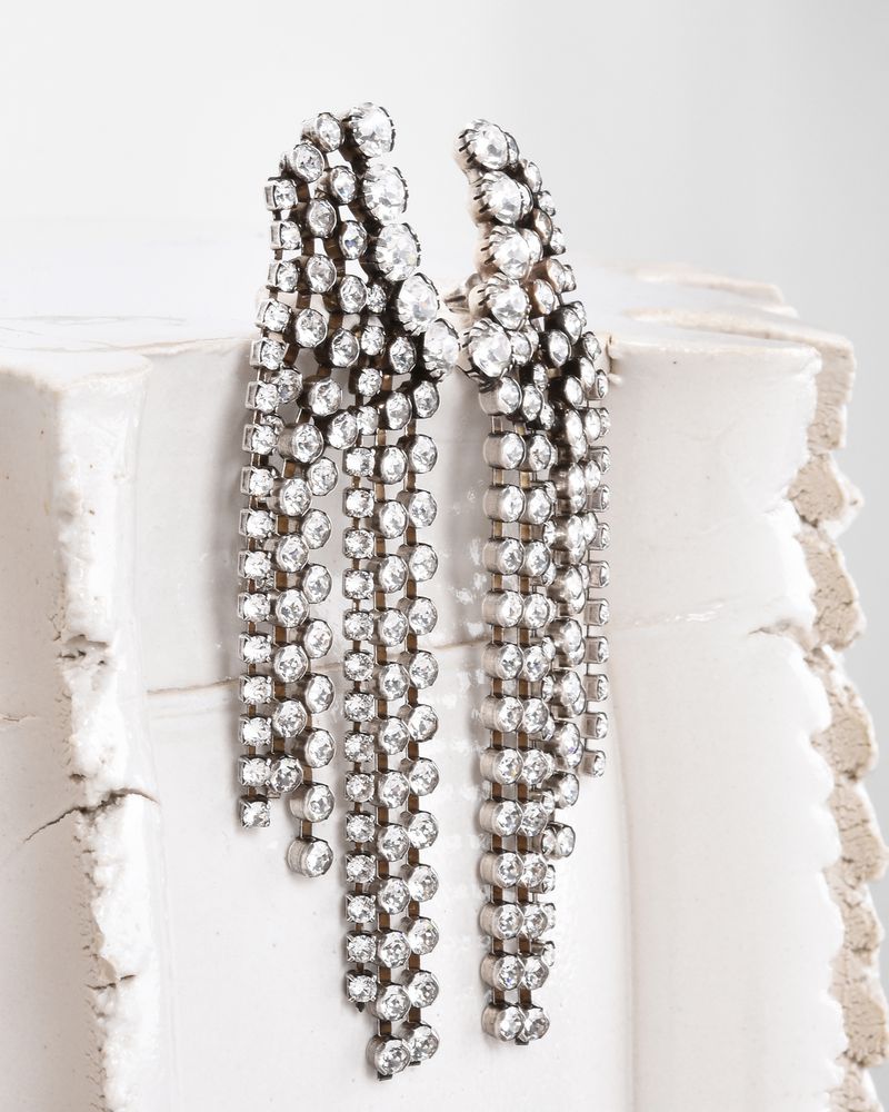 Isabel Marant Earrings Women Official Online Crystal Stud Earrings Isabel Marant