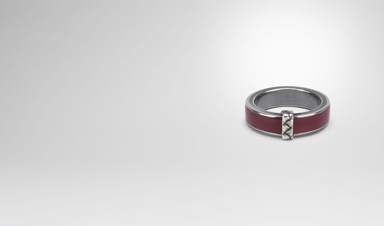 barolo enamelled silver ring landing