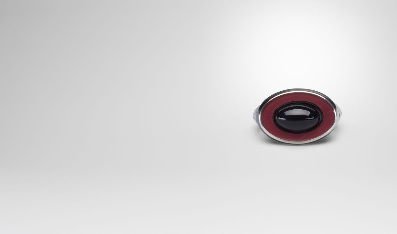 barolo enamelled silver ring landing
