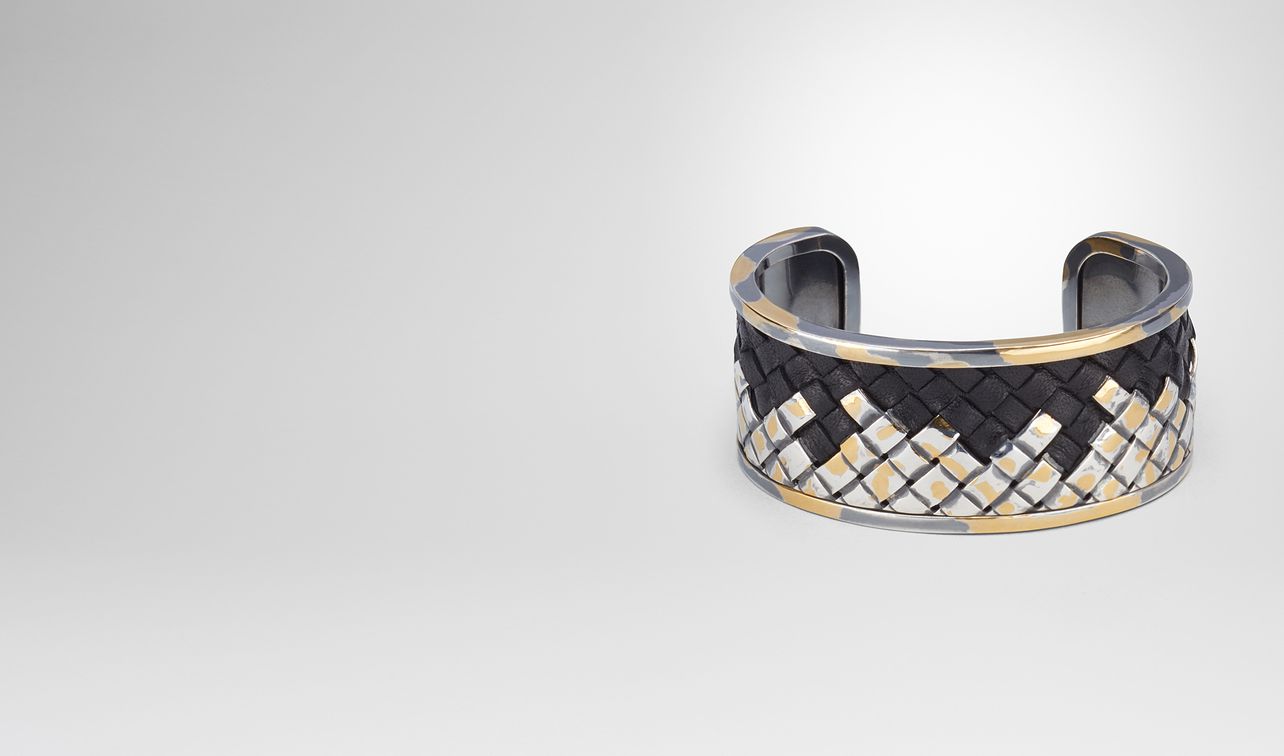 intrecciato silver bracelet landing
