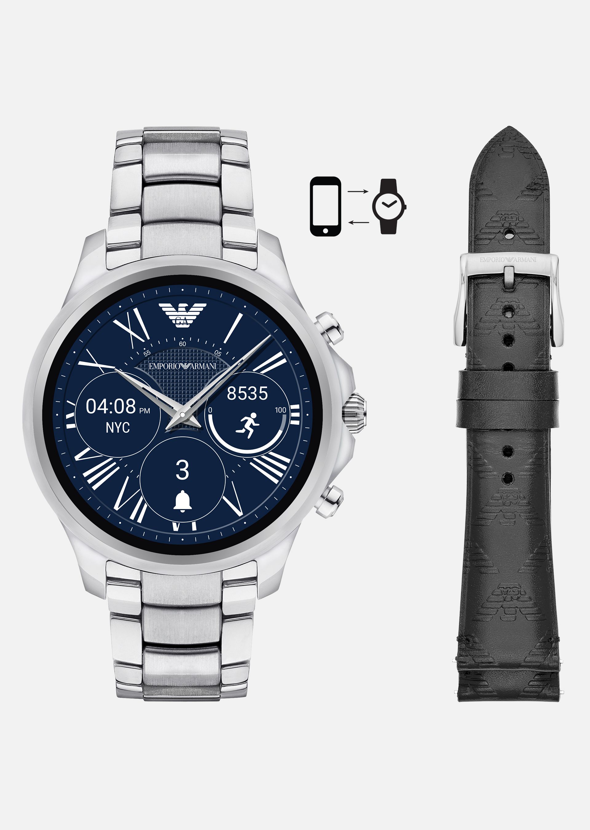 montre conecter armani montre conecter armani