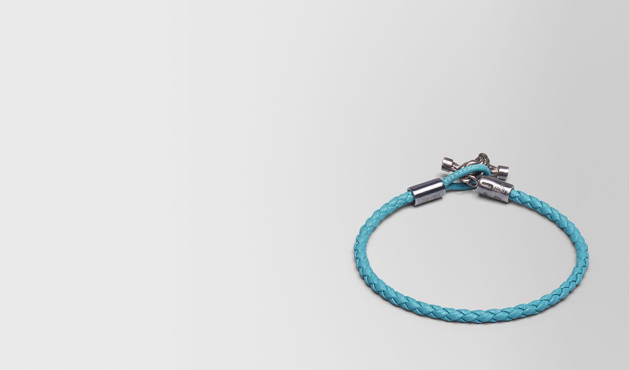 aqua intrecciato nappa bracelet landing