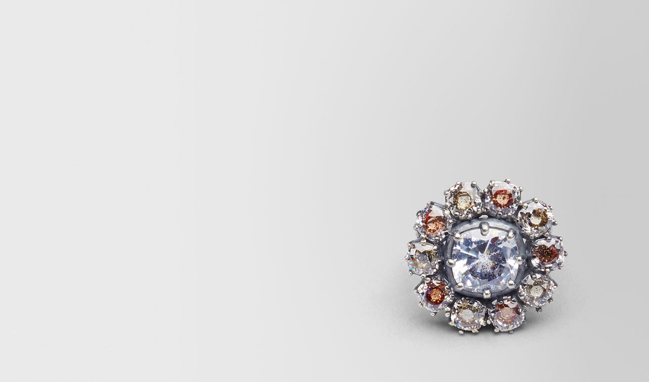 multicolor cubic zirconia oxidized silver ring landing