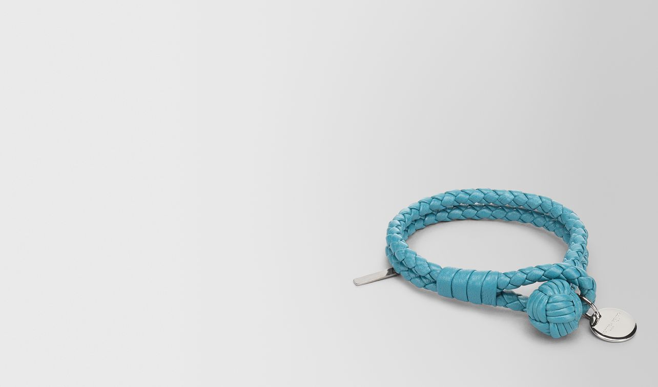 aqua intrecciato nappa bracelet landing