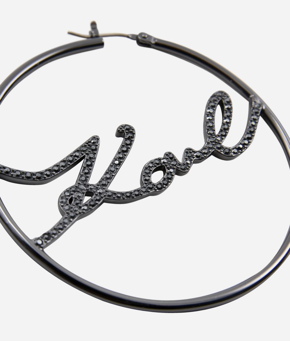 KARL LAGERFELD Boucles d'oreilles Karl Hoop Boucle d’oreille Femme d