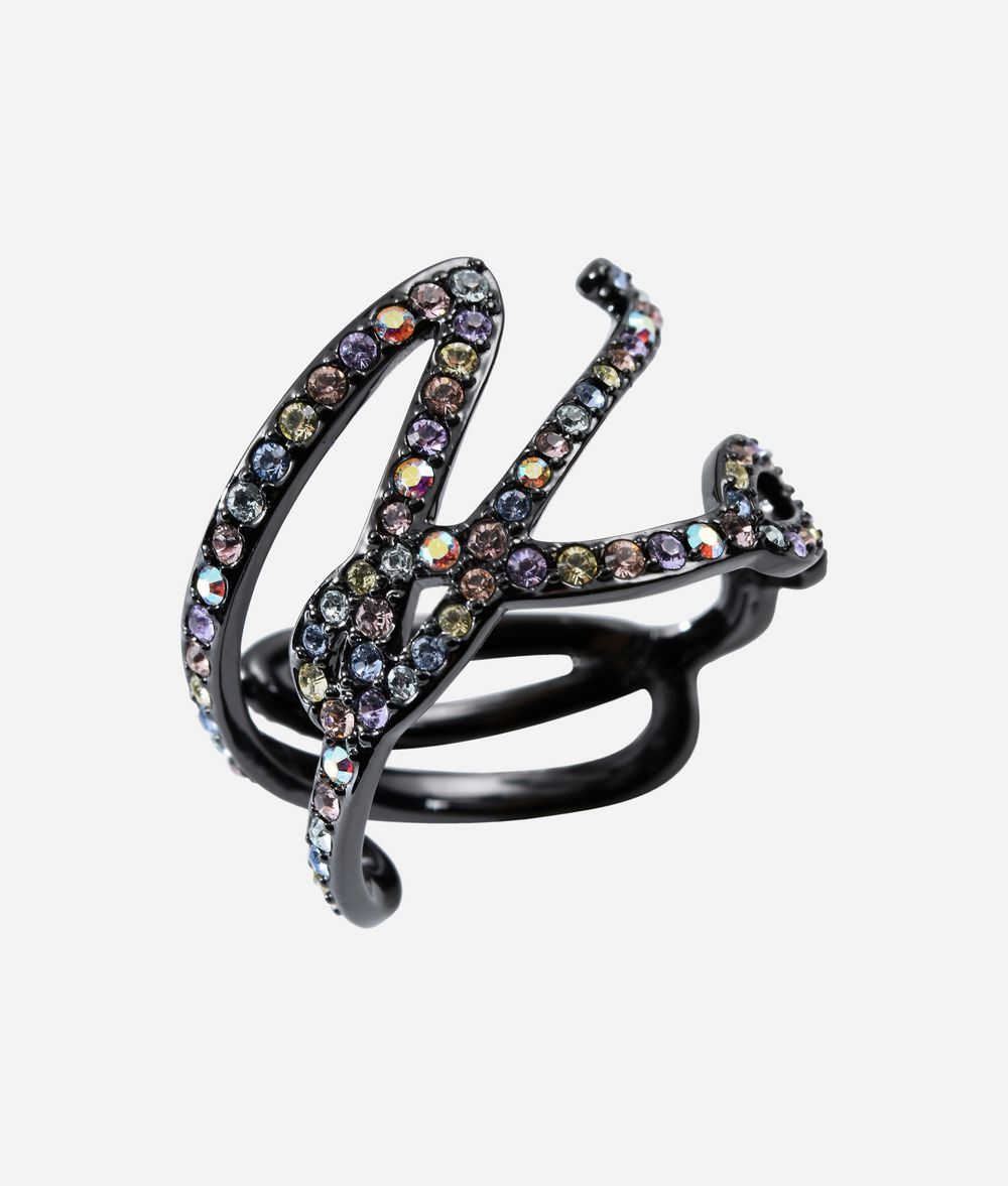 KARL LAGERFELD Bague Karl Signature Bague Femme d