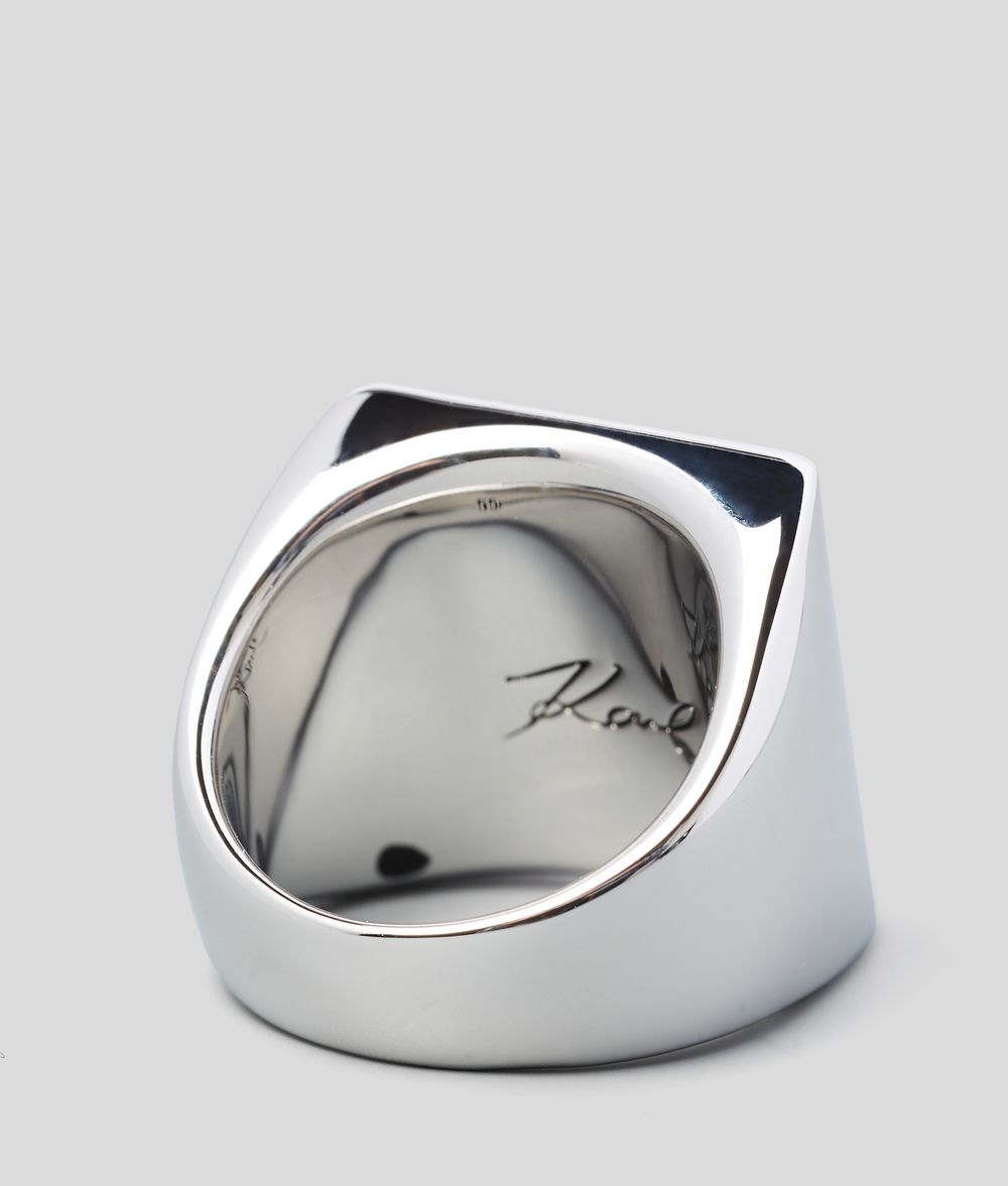 KARL LAGERFELD Bague Karl Block Bague Femme d