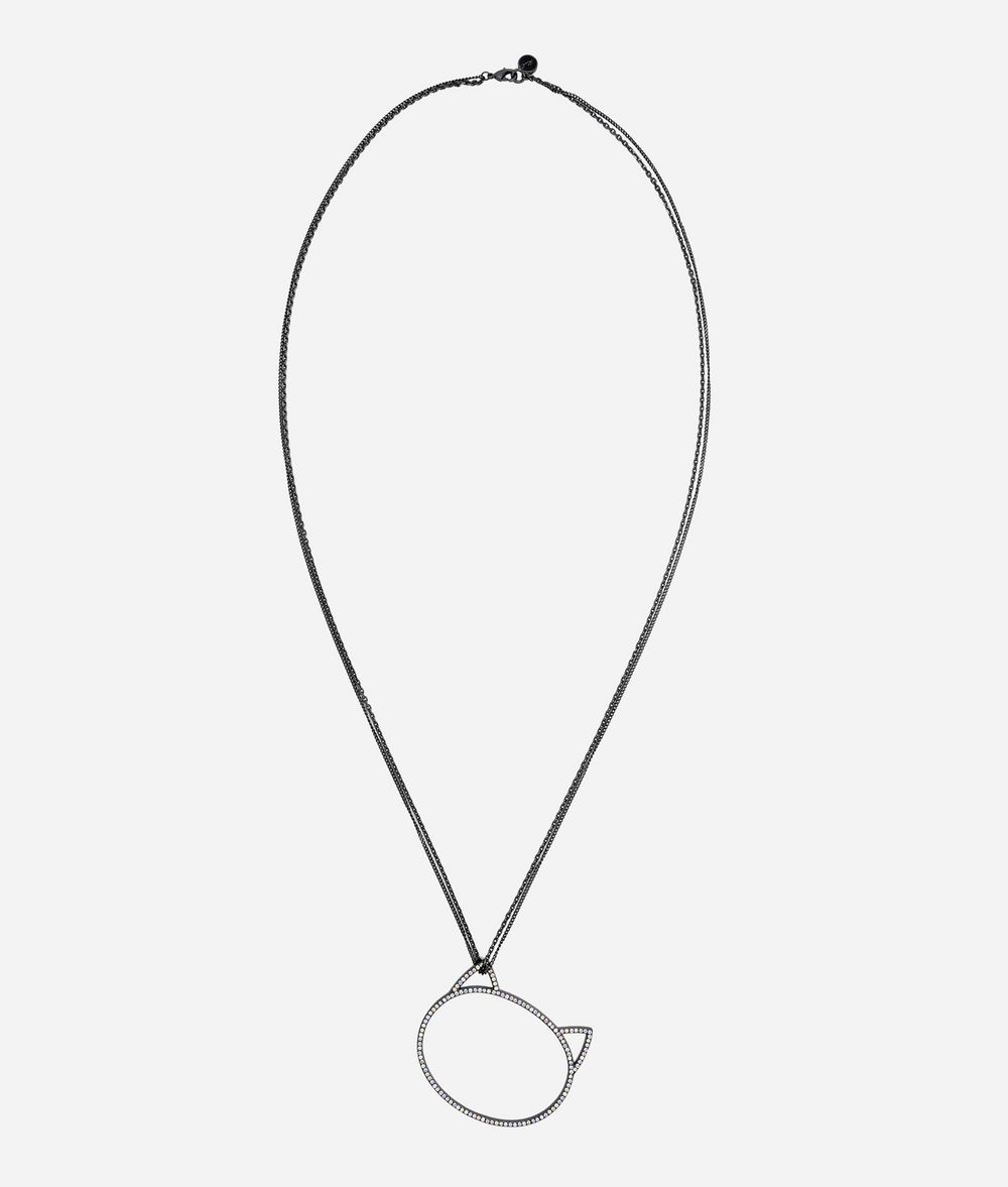 KARL LAGERFELD Collier Big Choupette Collier Femme f
