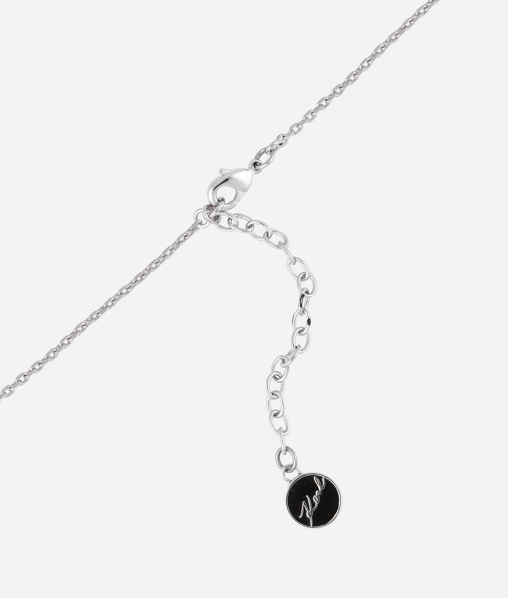 KARL LAGERFELD Collier Cry Choupette Rainbow Collier Femme d