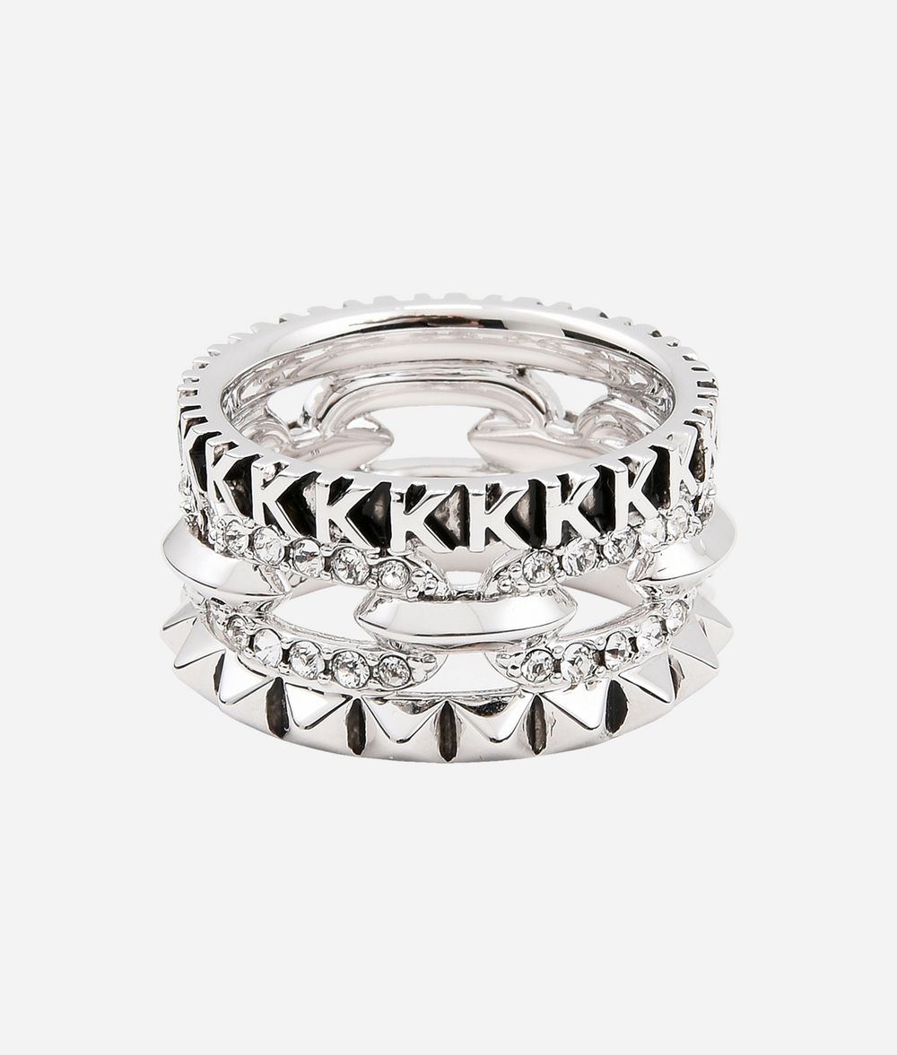 KARL LAGERFELD Bague empilée Bague Femme f