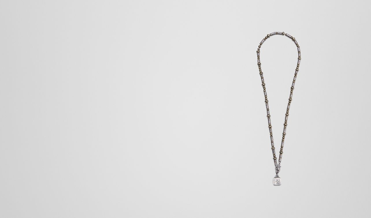 natural antique silver stellular necklace landing