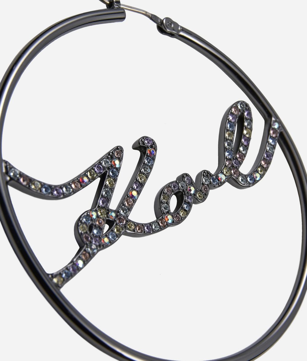 KARL LAGERFELD Boucles d'oreilles Karl Hoop Boucle d’oreille Femme d
