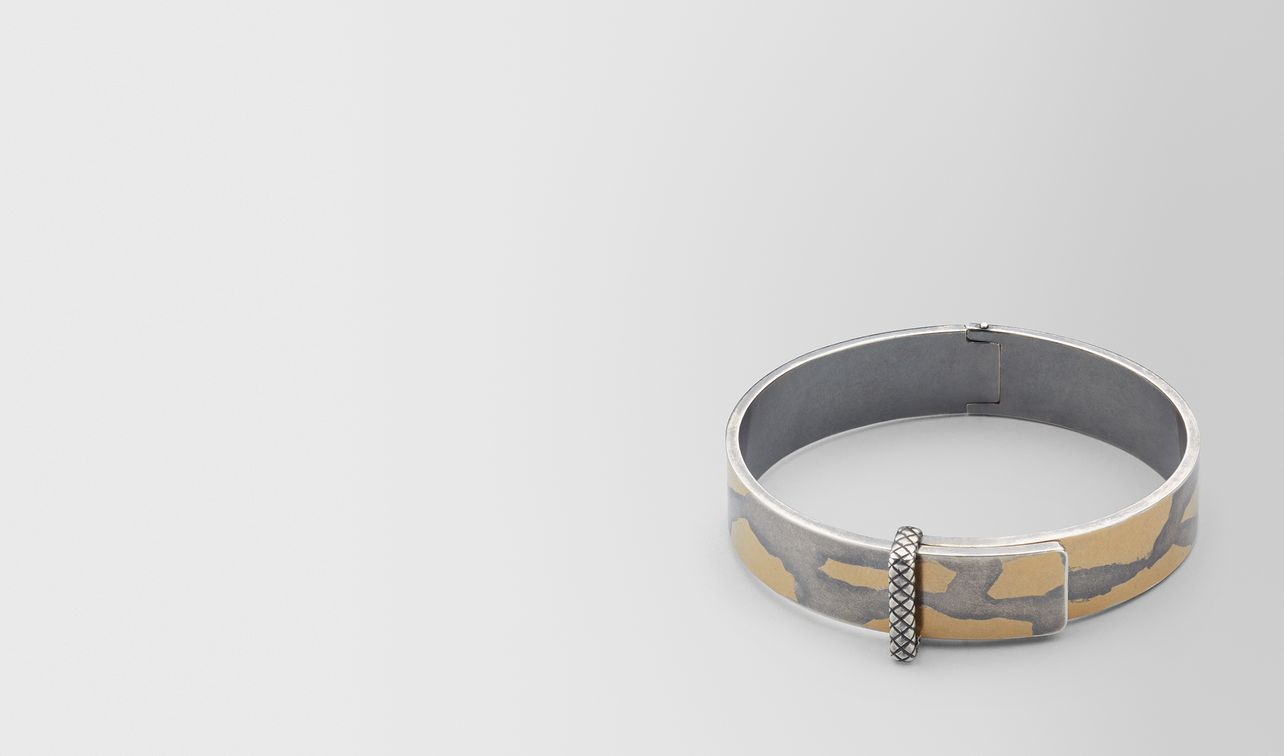 antique silver/yellow gold patina bracelet landing