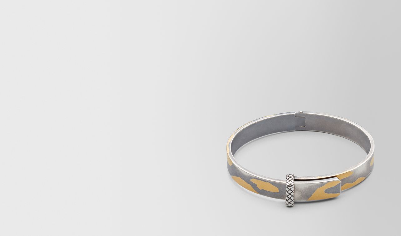 antique silver/yellow gold patina bracelet landing