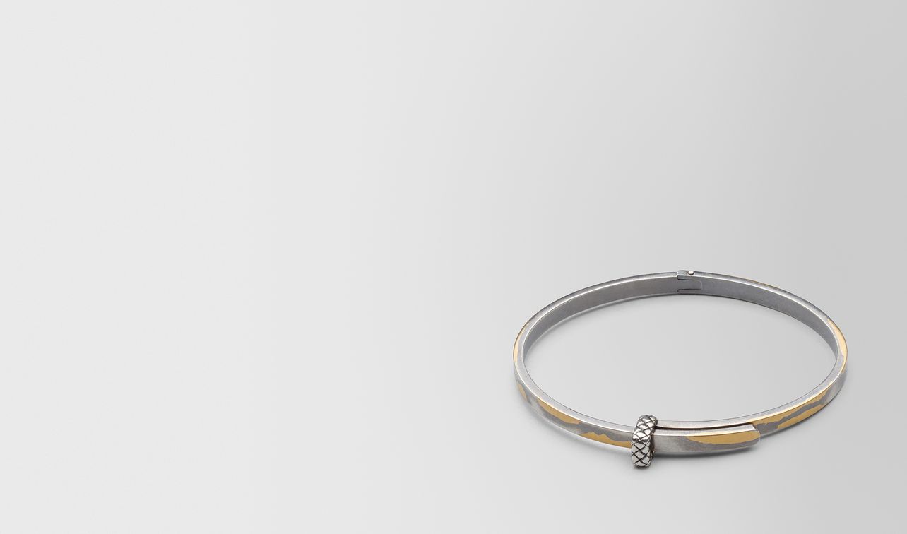 antique silver/yellow gold patina bracelet landing